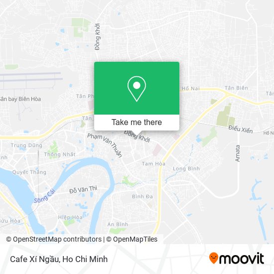 Cafe Xí Ngầu map