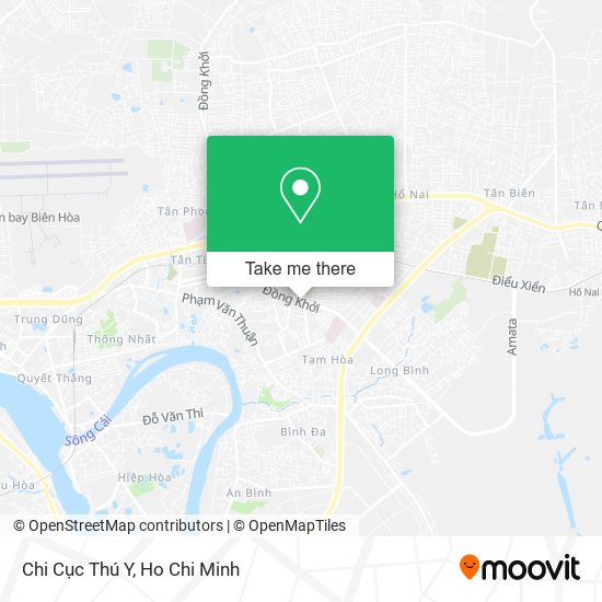 Chi Cục Thú Y map