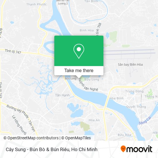 Cây Sung - Bún Bò & Bún Riêu map