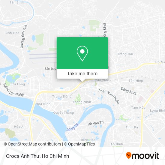 Crocs Anh Thư map