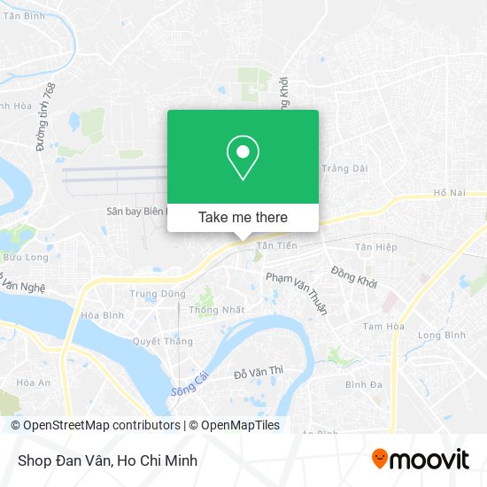 Shop Đan Vân map