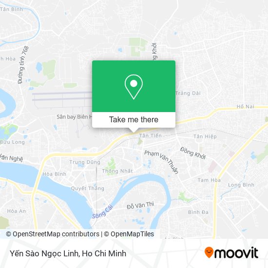 Yến Sào Ngọc Linh map