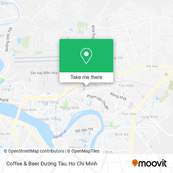 Coffee & Beer Đường Tàu map