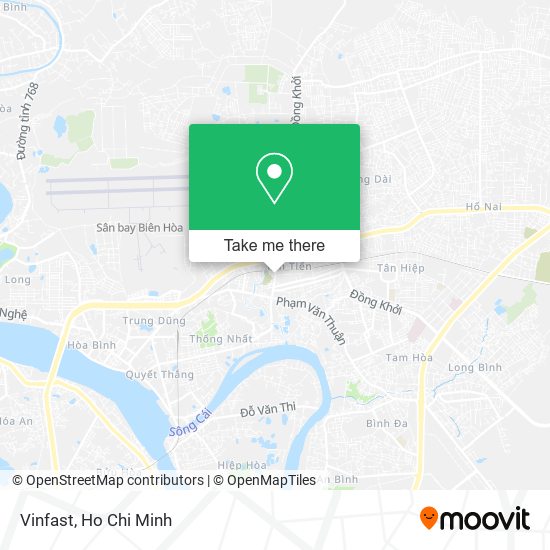 Vinfast map