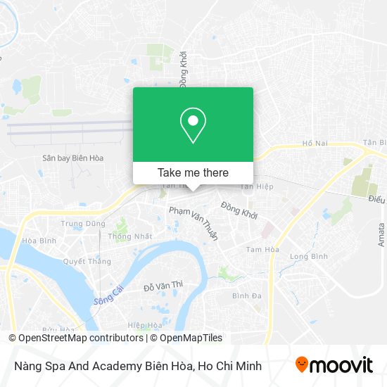 Nàng Spa And Academy Biên Hòa map