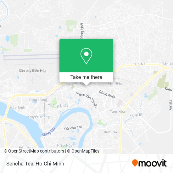 Sencha Tea map