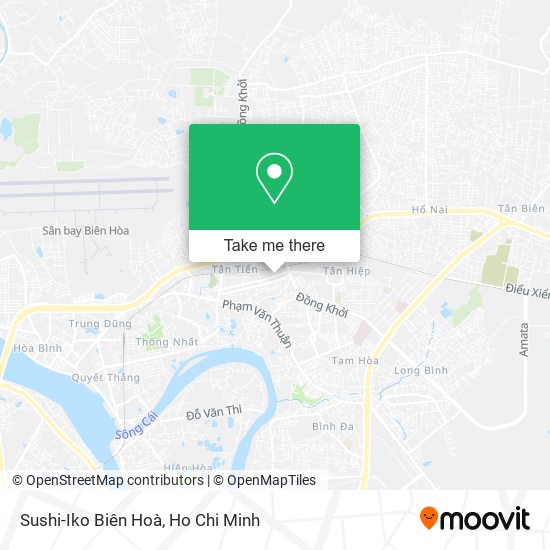 Sushi-Iko Biên Hoà map