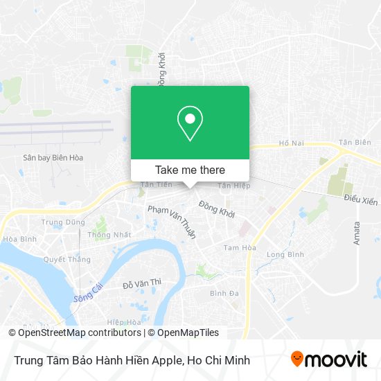 Trung Tâm Bảo Hành Hiền Apple map