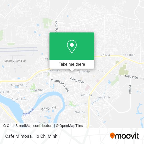 Cafe Mimosa map