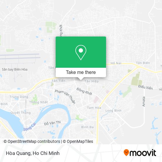 Hòa Quang map