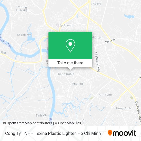 Công Ty TNHH Texine Plastic Lighter map