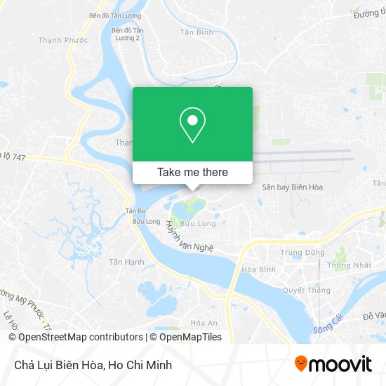 Chả Lụi Biên Hòa map