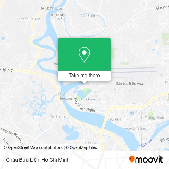 Chùa Bửu Liên map