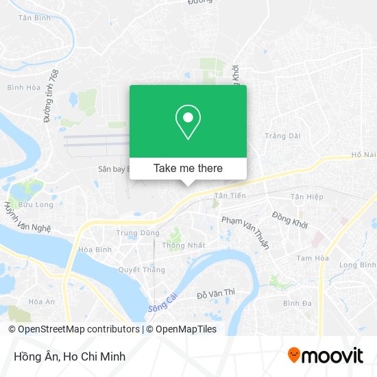 Hồng Ân map