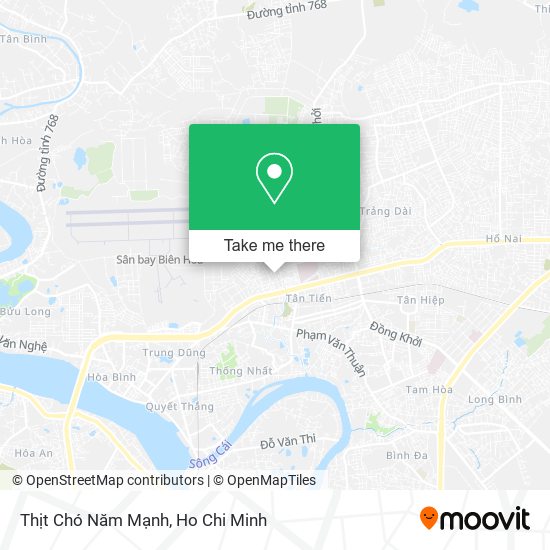 Thịt Chó Năm Mạnh map