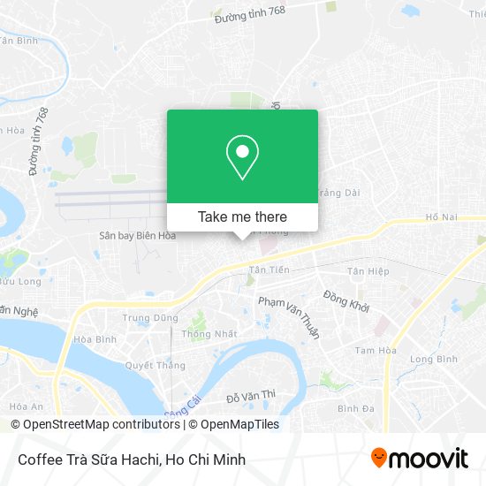 Coffee Trà Sữa Hachi map