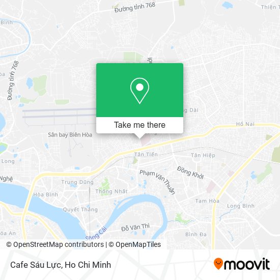 Cafe Sáu Lực map