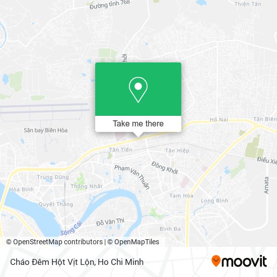 Cháo Đêm Hột Vịt Lộn map