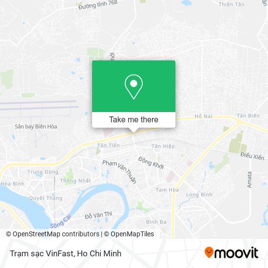 Trạm sạc VinFast map