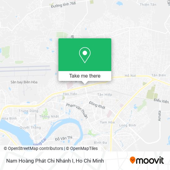 Nam Hoàng Phát Chi Nhánh I map