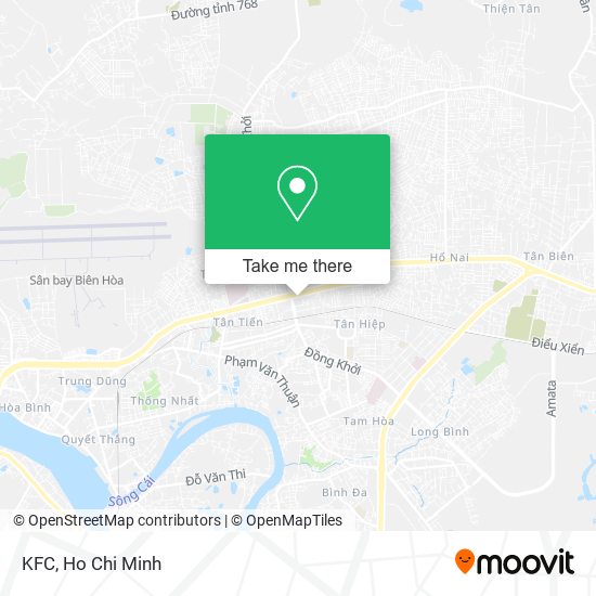 KFC map