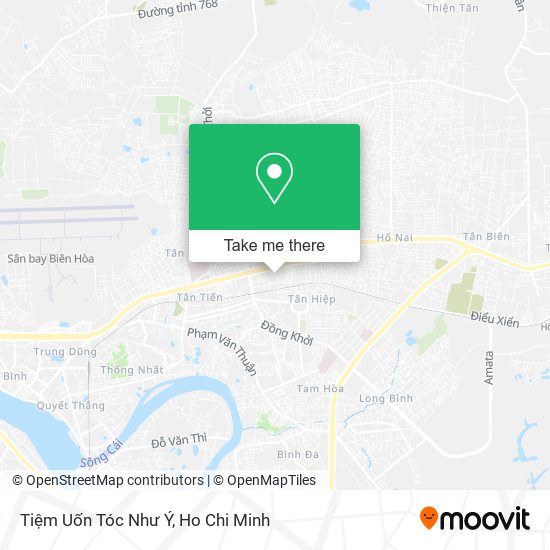 Tiệm Uốn Tóc Như Ý map