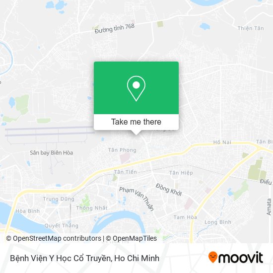 Bệnh Viện Y Học Cổ Truyền map
