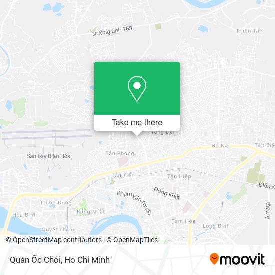 Quán Ốc Chòi map