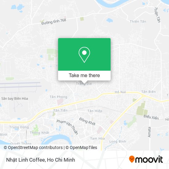 Nhật Linh Coffee map