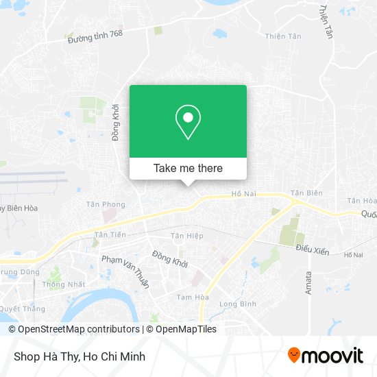 Shop Hà Thy map