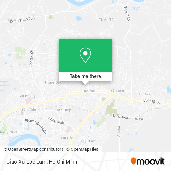 Giáo Xứ Lộc Lâm map