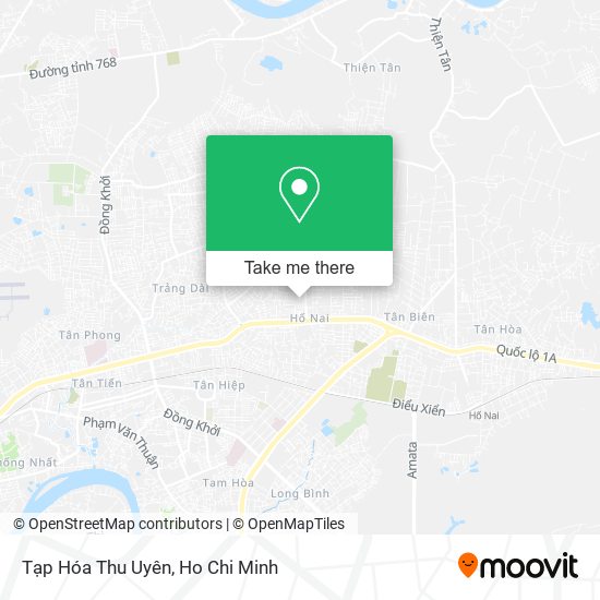 Tạp Hóa Thu Uyên map