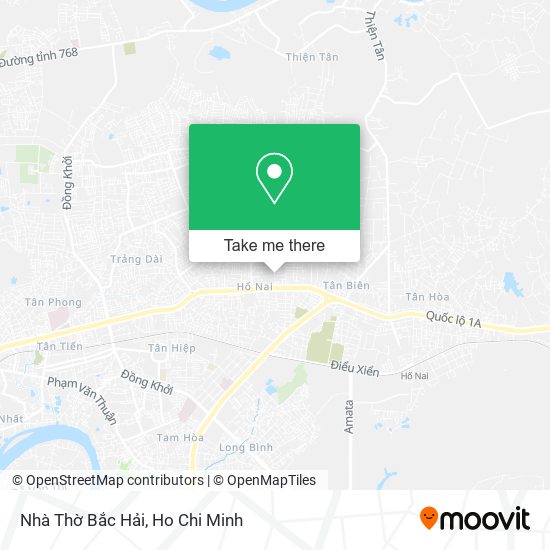 Nhà Thờ Bắc Hải map