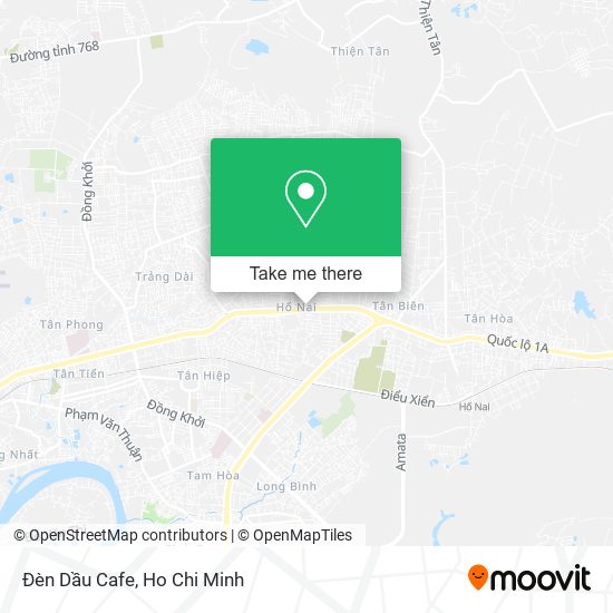 Đèn Dầu Cafe map