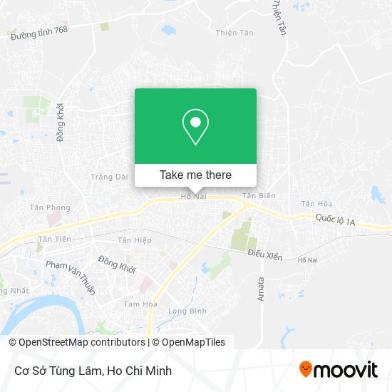 Cơ Sở Tùng Lâm map
