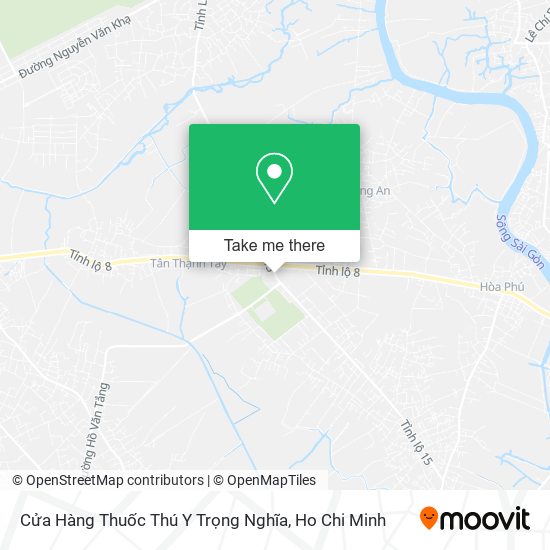 Cửa Hàng Thuốc Thú Y Trọng Nghĩa map