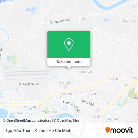Tạp Hóa Thanh Khiêm map