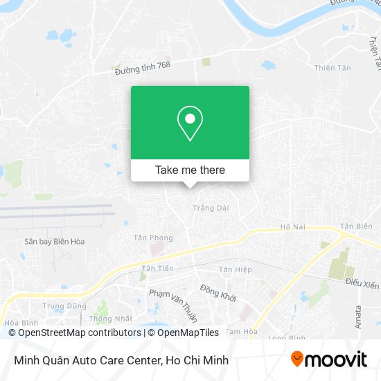 Minh Quân Auto Care Center map