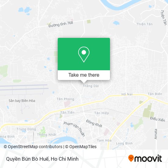Quyền Bún Bò Huế map