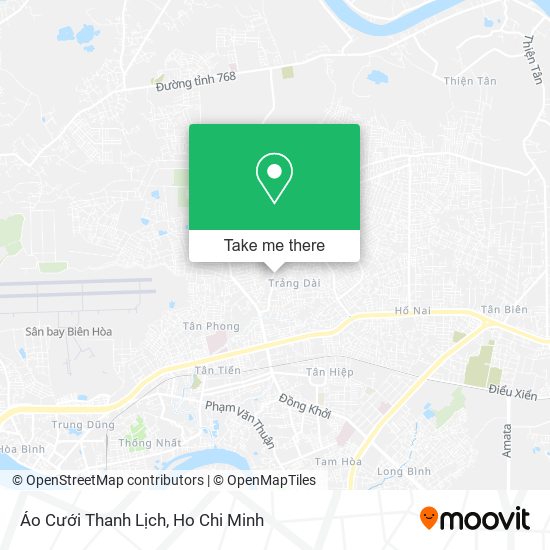 Áo Cưới Thanh Lịch map