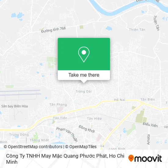 Công Ty TNHH May Mặc Quang Phước Phát map