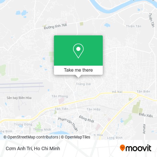 Cơm Anh Trí map