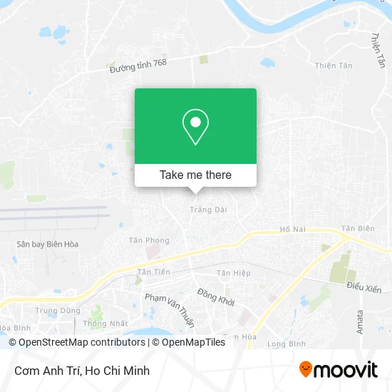 Cơm Anh Trí map