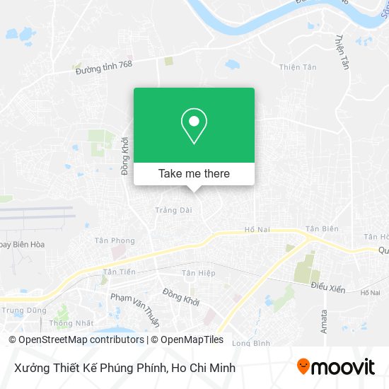 Xưởng Thiết Kế Phúng Phính map
