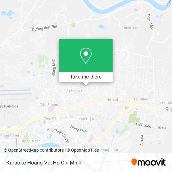 Karaoke Hoàng Võ map