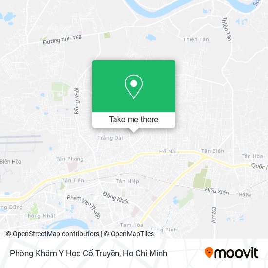 Phòng Khám Y Học Cổ Truyền map