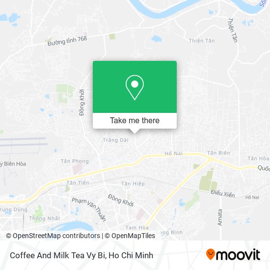 Coffee And Milk Tea Vy Bi map