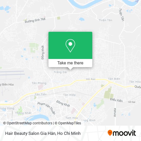 Hair Beauty Salon Gia Hân map