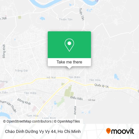 Cháo Dinh Dưỡng Vy Vy 44 map