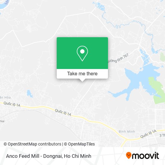 Anco Feed Mill - Dongnai map